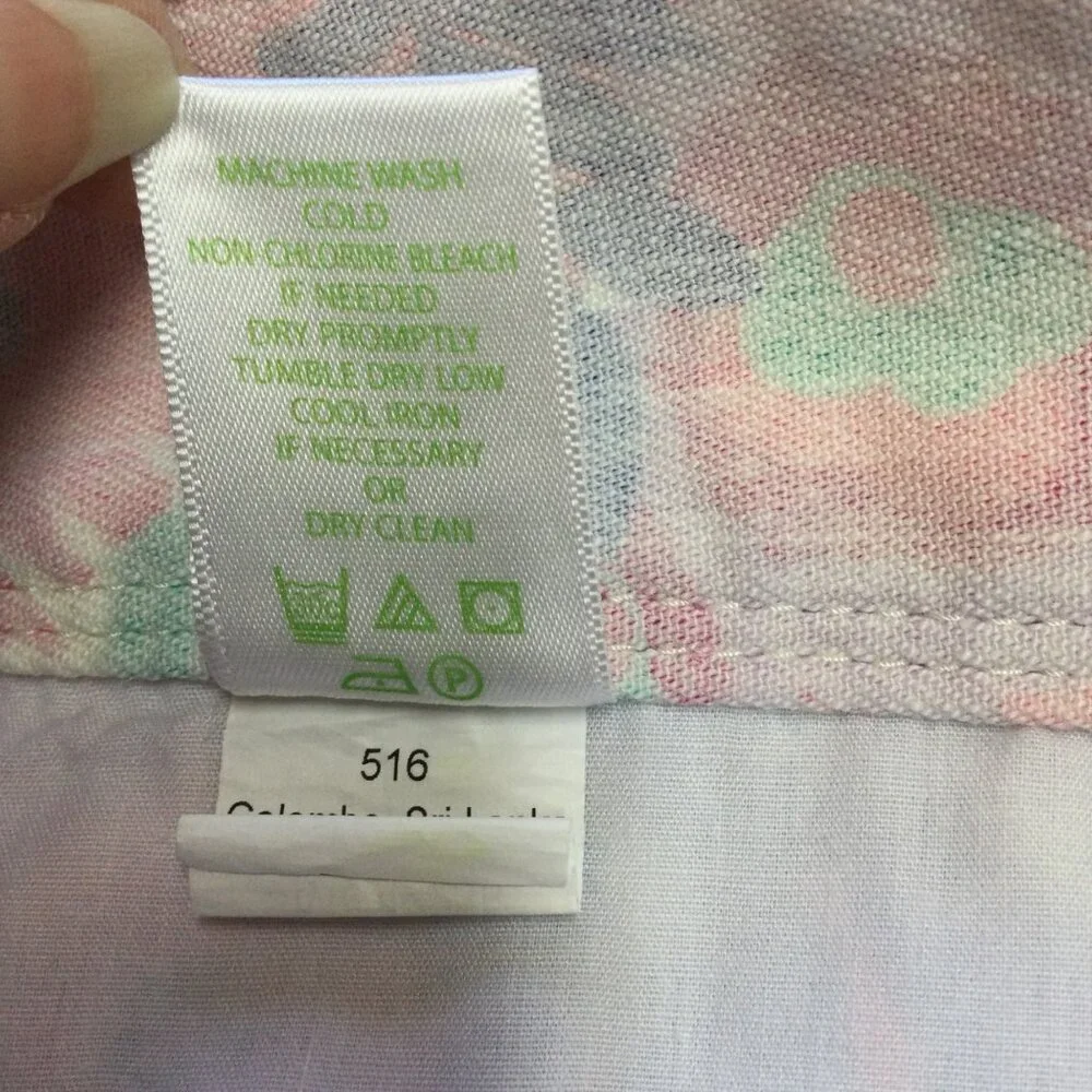 Lilly Pulitzer Worth Skinny Mini Floral Print Jeans Size 00 Multicolor Preppy